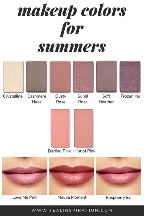 Makeup For Summers Soft Summer Makeup Makeup Shades Soft Summer Palette