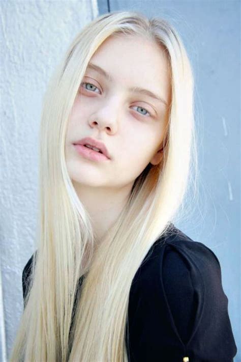 Pretty Dresses In The Laundry Modelo Albino Nastya Kusakina Face