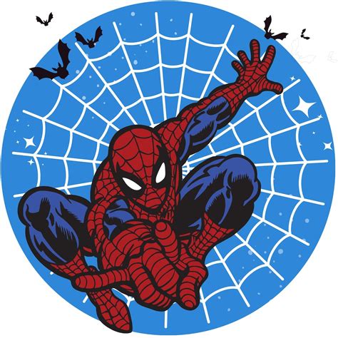 Spider Man Name SVG