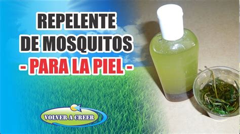 🔴 Repelente De Mosquitos Para La Piel Natural Y Casero Repelente De