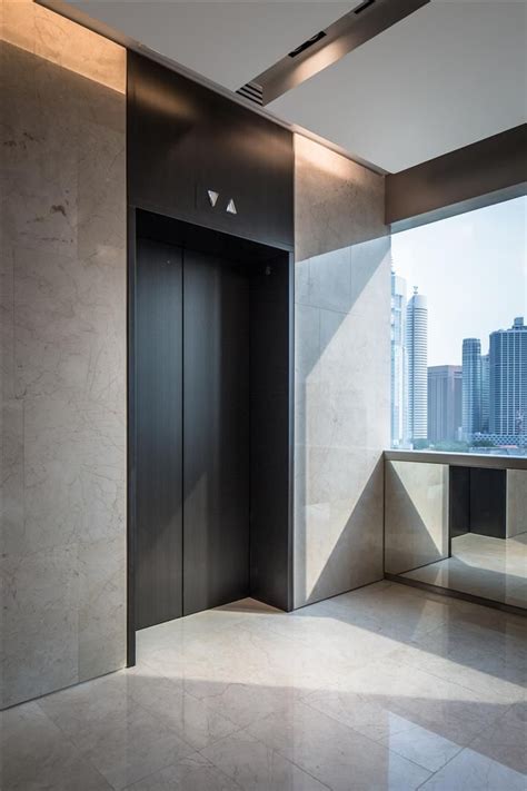 Lift Lobby At China Square Central Singapore By Dp Design Elevator