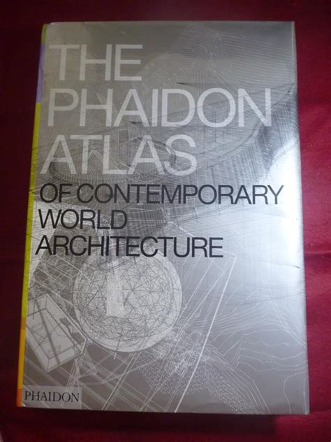 The Phaidon Atlas Of Contemporary World Architecture Book For Sale