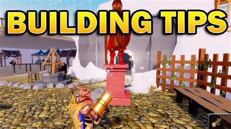 Building Tips And Tricks For Dragon Blade On Roblox Youtube
