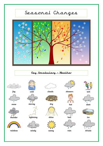 Seasonal Changes Booklet Year 1 By Hannahwingrave Teaching Resources