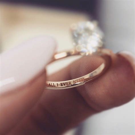 Get Inspired By These Wedding Ring Engraving Ideas Engraved Wedding