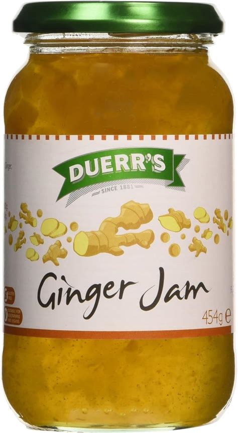 Duerrs Ginger Jam 454g Uk Grocery