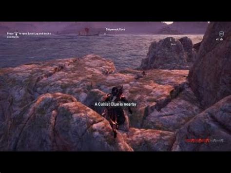 Assassin S Creed Odyssey Scavenger Coast Cultist Clue Location Youtube