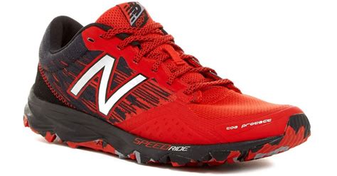 New Balance 690v2 Trail Running Shoe In Red For Men Lyst
