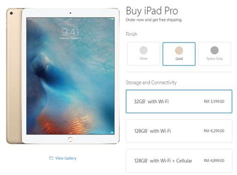 Ipad Pro Malaysian Pricing Revealed Available Now On The Online Store