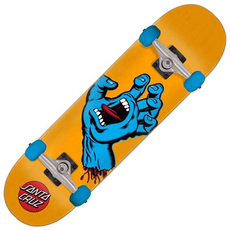 Santa Cruz Skateboards Screaming Hand Orange Complete Skateboard 7