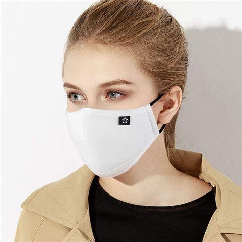Washeable Reusable Mouth Mask Cotton Anti Dust Half Face Mouth Mask For Men Women Dustproof With