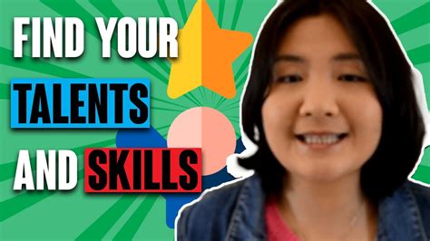 How To Find Your Talents And Skills Youtube