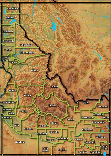 Idaho Information Photos And Maps