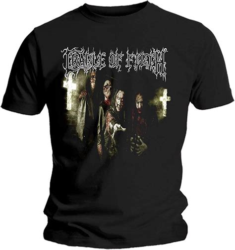 Mens T Shirt Cradle Of Filth Jesus Saves Amazon Co Uk Sports Outdoors
