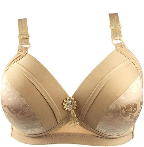Fdhgfh Women Large Size Thin Section Without Steel Ring Sexy Lace Bras