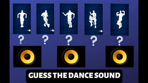 Guess The Fortnite Dance Name By The Soundseason 10 Challengefortnite