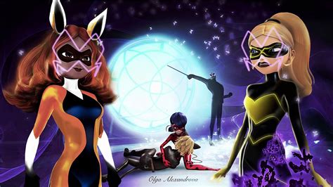 miraculous ladybug speededit cat noir lost the battle akumanized volpina and queen bee