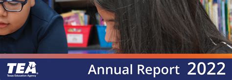 Annual Report Texas Education Agency