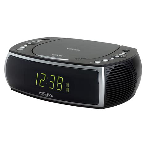 Buy Jensen Modern Home Cd Tabletop Stereo Clock Digital Amfm Radio Cd