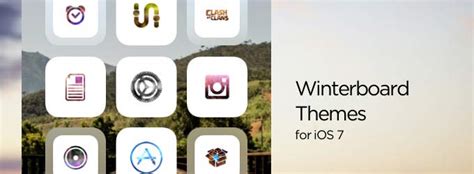 More Beautiful Picturesque Winterboard Themes For Ios 7 Iphone And