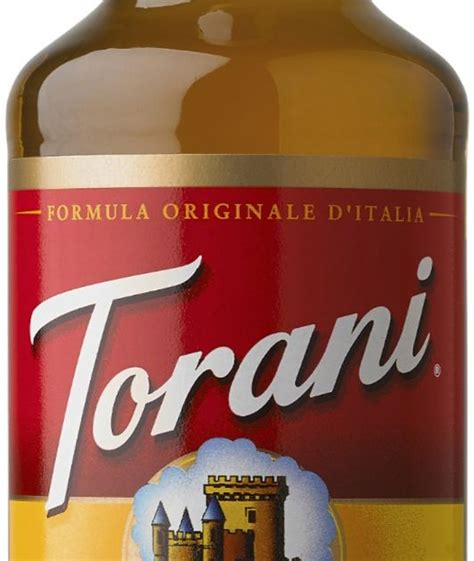 Torani Classic Hazelnut Syrup 750 Ml Crema