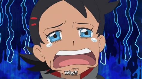Possessed Ash Makes Goh Cry Pokémon Journeys Episode 91 Anipoke Meme