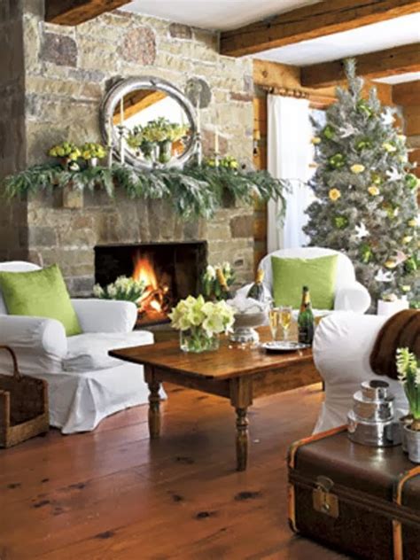 Home Decor Ideas Warm Living Room With Christmas Decor Ideas