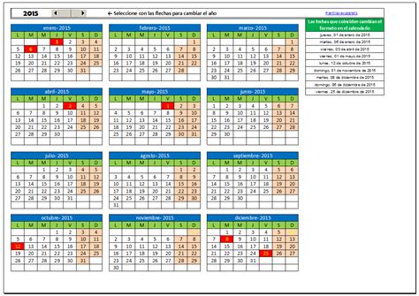 Plantilla Calendario