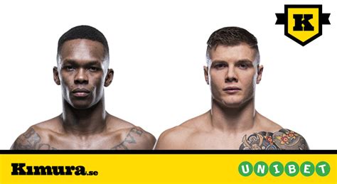 Основной кард israel adesanya vs. UFC on FOX 29: Israel Adesanya möter Marvin Vettori