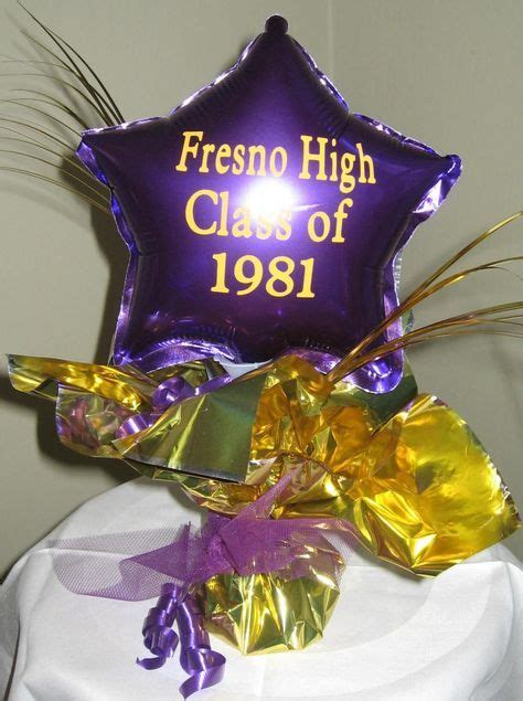 High School 50th Reunion Centerpieces Bing Images Cheap Table