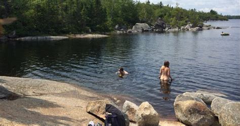 Strip Down And Cool Off With The Halifax Skinny Dippers Environment