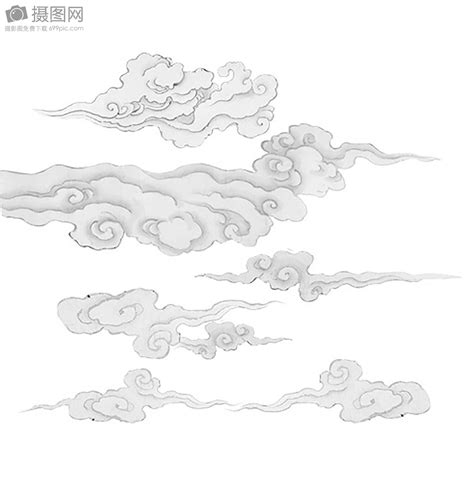 Chinese Wind Auspicious Cloud Pattern Material Graphics Imagepicture
