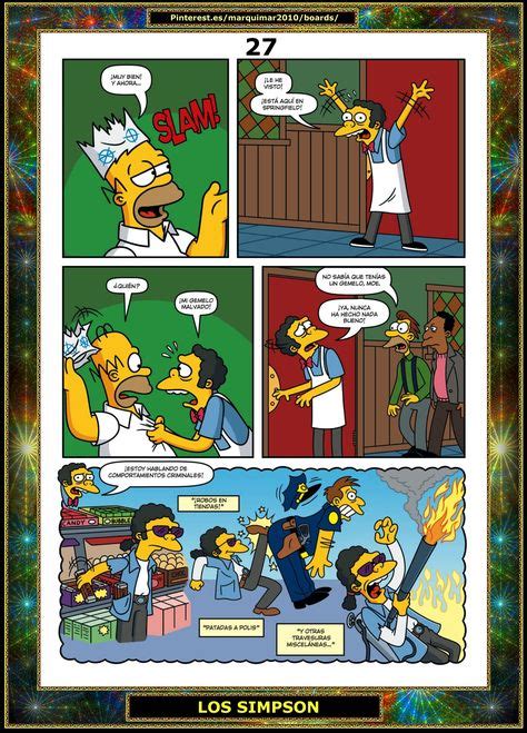 Pin De Marquimar En Los Simpson Historietas Los Simpson C Mic