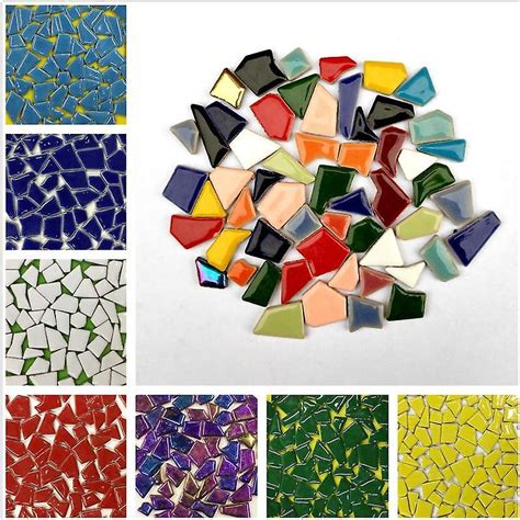 Regular Mosaic Making Creative Ceramic Tiles For Diy Wall Crafts