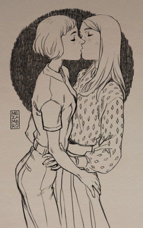 57 Trendy Drawing Reference Couple Artists Lesbian Art Cute Couple