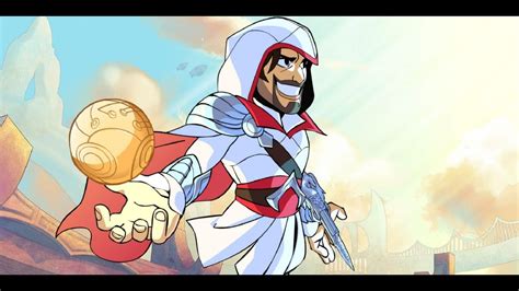 《brawlhalla》3 Ezio Team Combo 廢片 Youtube