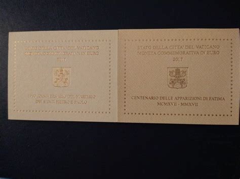 Vatican 2 Euro 2017 2 Coins Catawiki