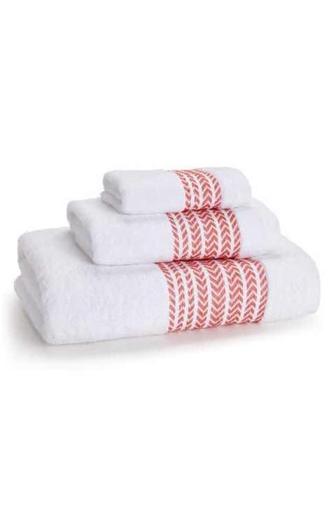 Add a touch of texture to your bathroom with the sullivan ribbed hand towel. KASSATEX Baja Bath Towel | Towel collection, Striped bath ...