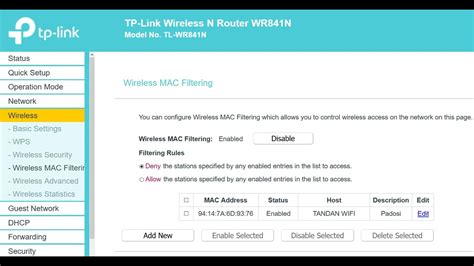 Open a browser and enter 192.168.1 into the address bar. How to Block Someone From Using Your WIFI TP-Link Router ...