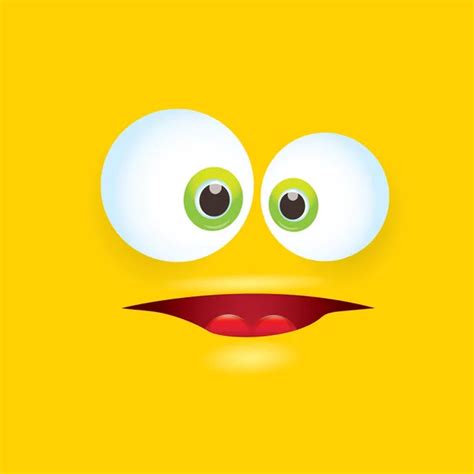 Vector Orange Funny Monster Face Stock Vector Image By ©zm1ter 148354059