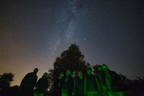 Group Stargazing Brecon Beacons Dark Sky Wales Training Services