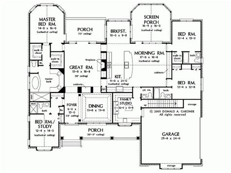 New 6 Bedroom House Plans One Level New Home Plans Design