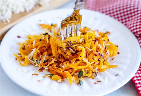 Butternut Squash Noodles Simple Oven Roasted Recipe