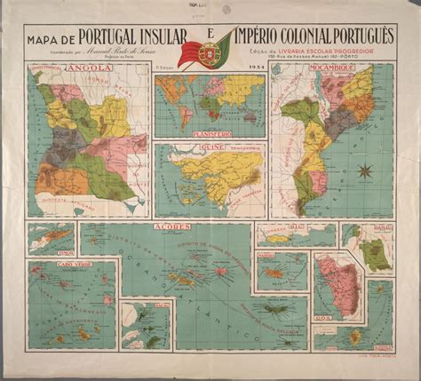 Map Map Of Portuguese Colonial Empire 1934 Infographictv Number