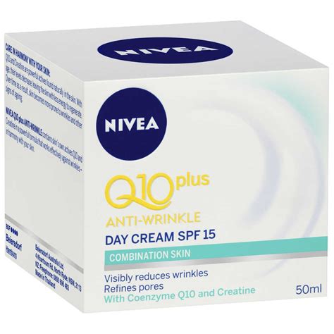 Nivea Q10 Plus Anti Wrinkle Light Day Cream For Combination Skin 50ml