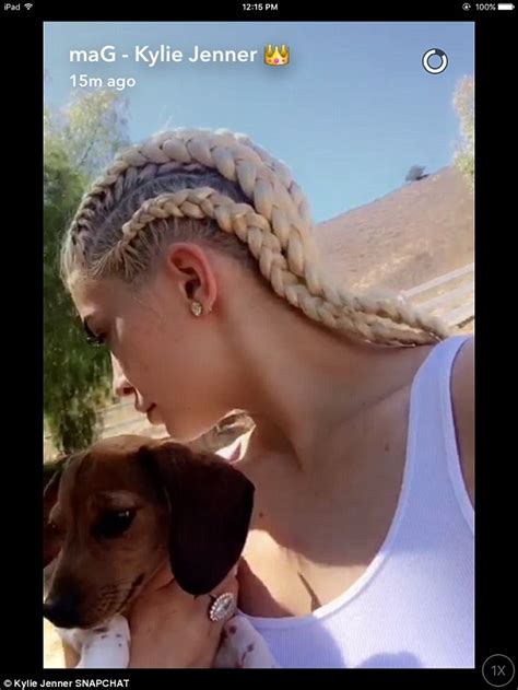 Kylie Jenner Flaunts New Bling Out Watch After Dyeing Her Hair Platinum