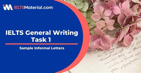 Ielts Writing Task 1 General Formal Letter
