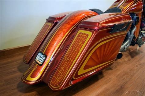 Put a lowering kit in the front forks and use. 2013 Harley Davidson Street Glide Paint Lowered 26 inch ...