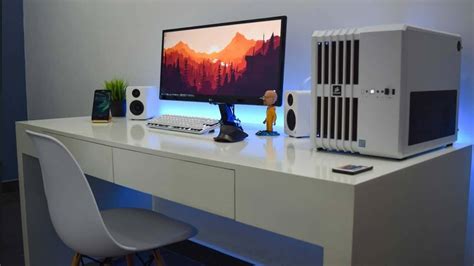 33 Clean Looking White Gaming Setup Gpcd