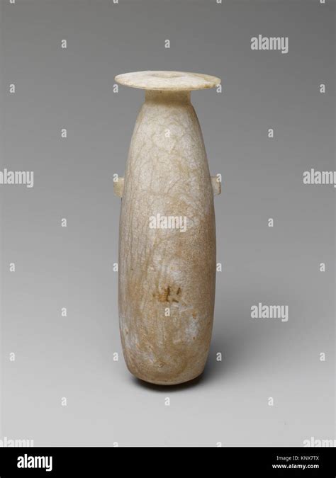Alabaster Alabastron Perfume Vase Period Archaic Or Classical Date